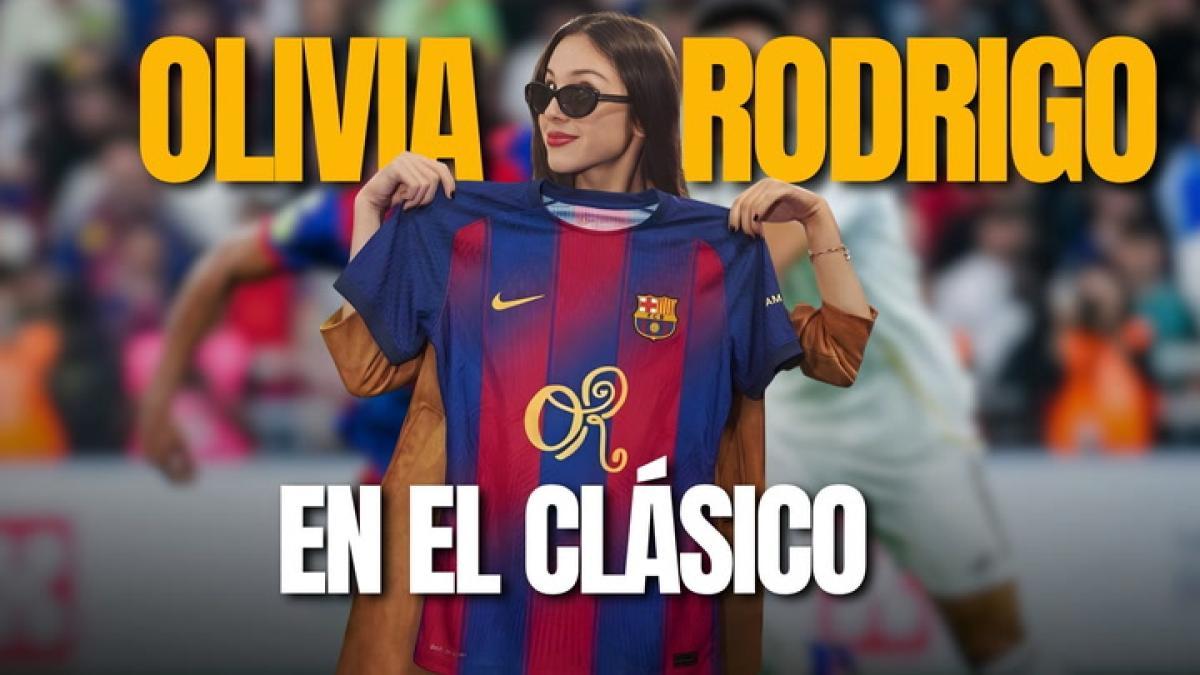 Olivia Rodrigo sur le maillot du Barça : révolution marketing au Clásico