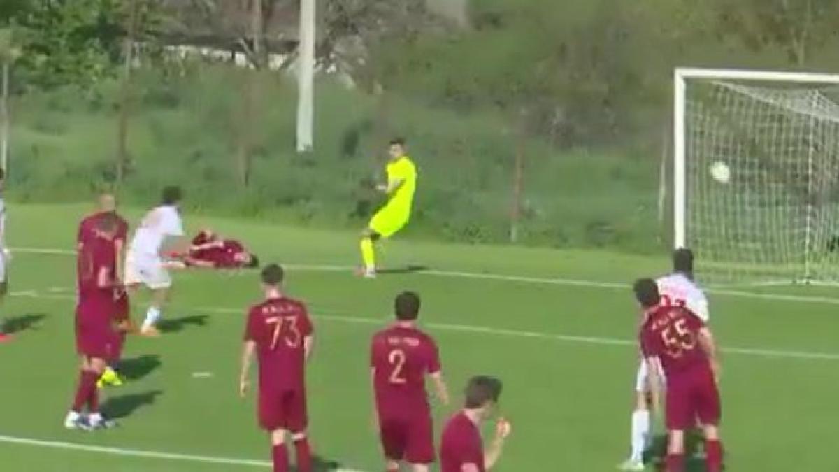 Moldavie : l'autogol le plus fou de l'année signé par un blessé
