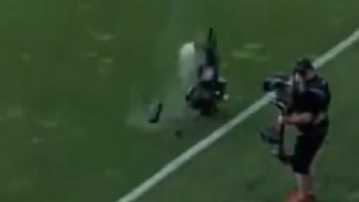 Spidercam s'effondre en plein match Hongrie-Kazakhstan : la peur du drame