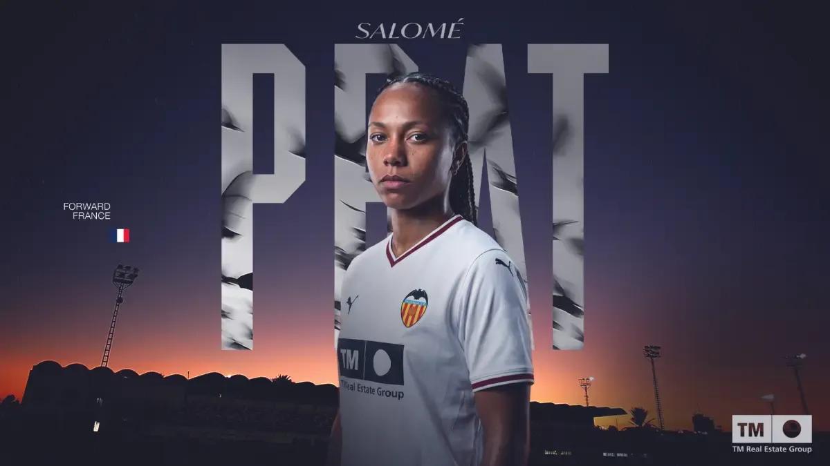 Valencia Femenino muscle son attaque avec Salomé Prat jusqu'en 2028