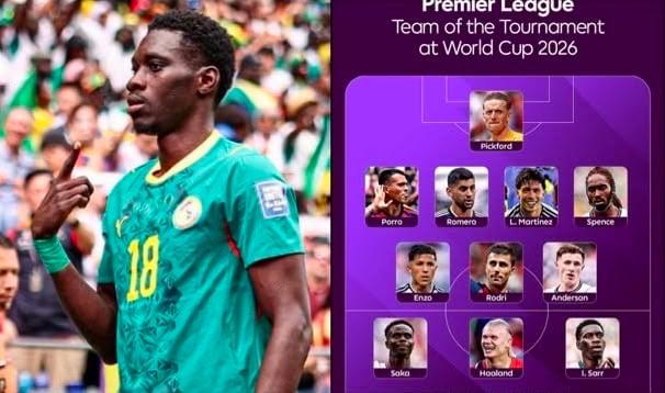 Ismaïla Sarr dans l'équipe-type de la Premier League au Mondial 2026