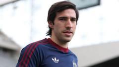 80M€ refusés : Newcastle garde Tonali face à Tottenham