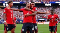 Angleterre-RD Congo : un 16e de finale historique en direct sur la BBC
