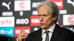 Jorge Jesus nommé sélectionneur du Portugal jusqu'en 2030