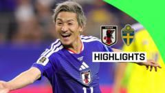 Japon-Suède (1-1) : un nul qui envoie les deux équipes en 8es