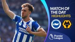 Brighton 3-0 Wolves : les Seagulls relancent leurs rêves européens