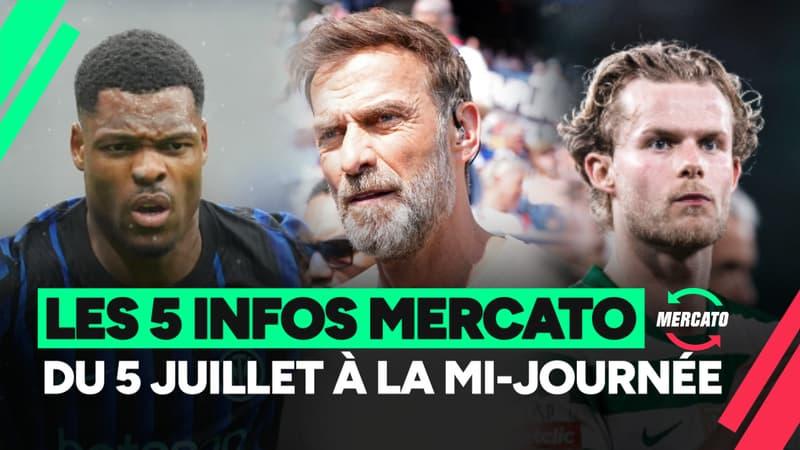 Klopp vers la Mannschaft, Dumfries au Real : le mercato s'emballe