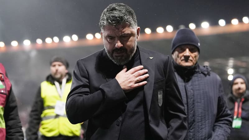 L'Italie manque le Mondial 2026 : Gattuso en larmes après l'élimination