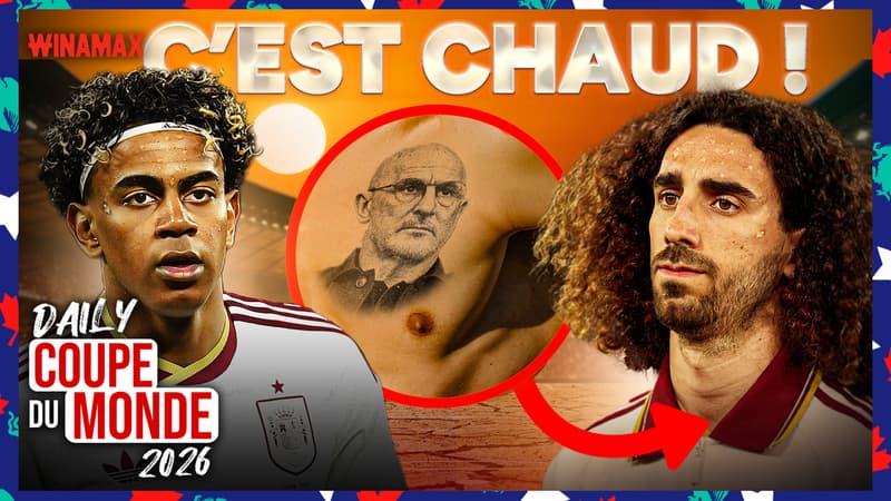 Cucurella promet un tatouage en cas de sacre : le pari fou de l'Espagne