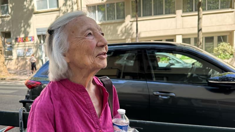 Mireille, 90 ans, acclamée par les supporters du PSG : l'émotion d'une Parisienne