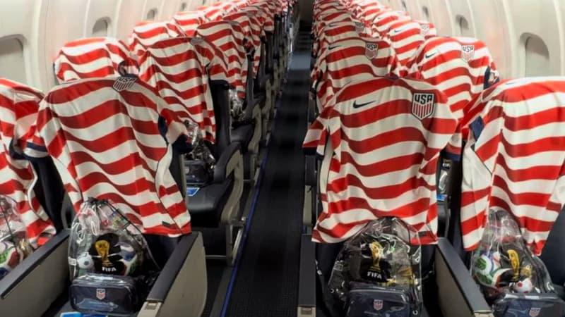 American Airlines offre maillots US et goodies Coupe du monde 2026 à ses passagers
