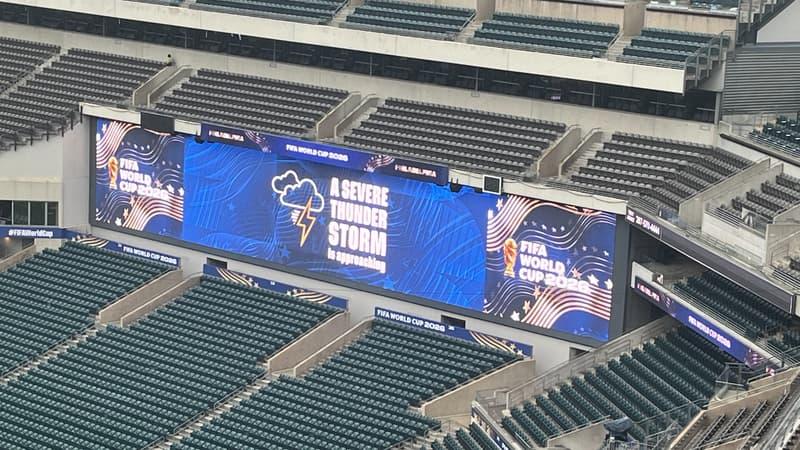 Orage à Philadelphie : le match France-Irak perturbé avant le coup d'envoi