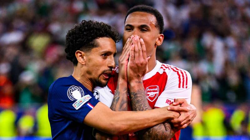 PSG-Arsenal : les confidences de Marquinhos à Gabriel après le tir au but raté