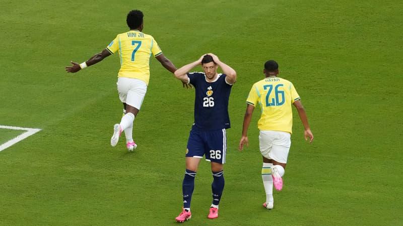 Écosse-Brésil : Vinicius buté par la VAR, la Seleção sous pression